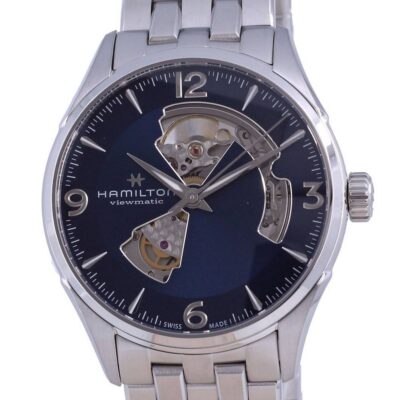 Hamilton Jazzmaster Stainless Steel Open Heart Automatic H32705141 Men's Watch