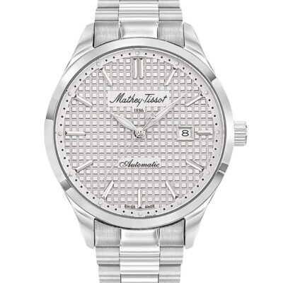 Mathey-Tissot Urban Stainless Steel Silver Dial Automatic H411ATAS Men's Watch