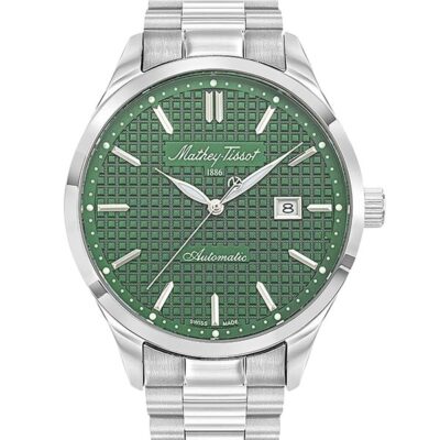 Mathey-Tissot Urban Stainless Steel Green Dial Automatic H411ATAV Men's Watch