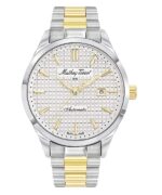 Mathey-Tissot Urban Two Tone Stainless Steel Silver Dial Automatic H411ATBI Men's Watch