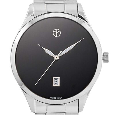 Mathey-Tissot Urban Metal Black Dial Quartz H411MNM Men's Watch