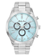 Mathey-Tissot Mathy I Jumbo Chronograph Stainless Steel Blue Dial Quartz H455CHSK Men's Watch