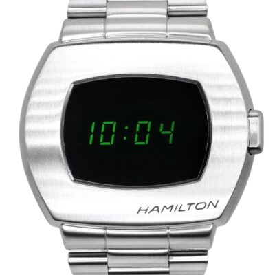 Hamilton PSR American Classic Digital Stainless Steel Quartz H52414131 100M Men's Watch