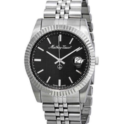 Mathey-Tissot Mathy III Stainless Steel Black Dial Quartz H810AN Men's Watch