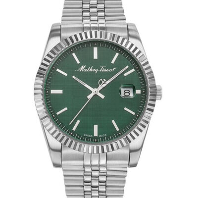 Mathey-Tissot Mathy III Stainless Steel Green Dial Quartz H810AV Men's Watch