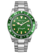 Mathey-Tissot Vintage Stainless Steel Green Dial Automatic H900ATV 100M Men's Watch