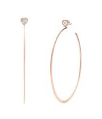 Michael Kors Fashion Jewels Logo Hoop (MKJ7902791) Women JEWELRY