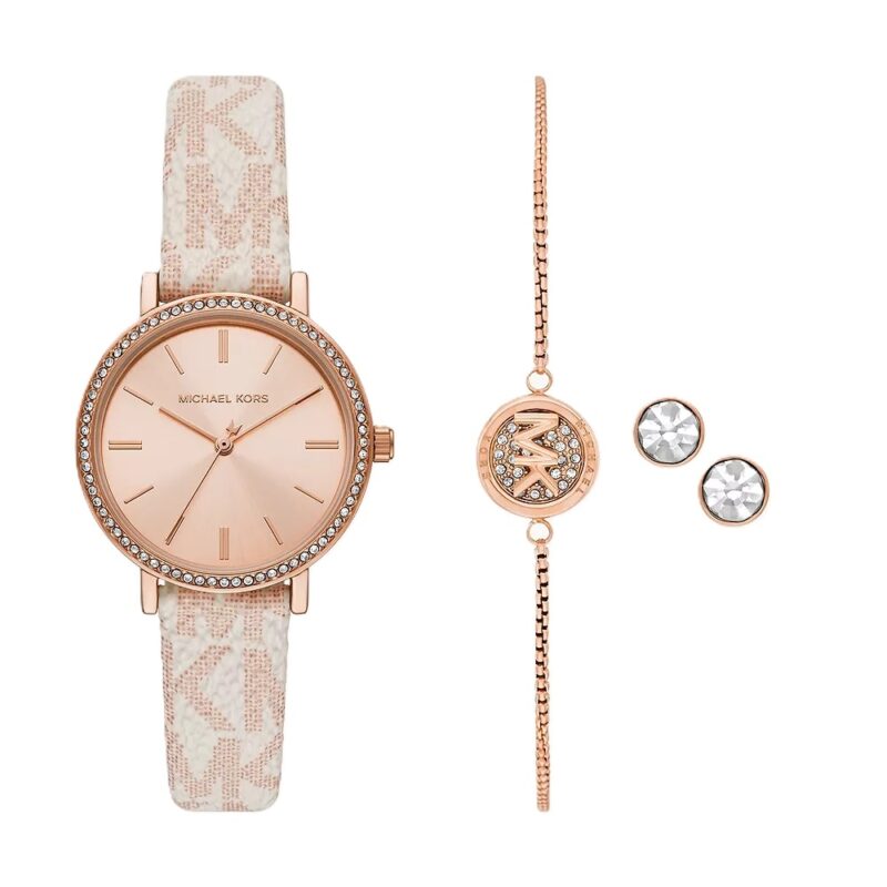 Michael Kors Addyson Special Pack + Bracelet + Earrings (MKO9002SET) Women WATCHES