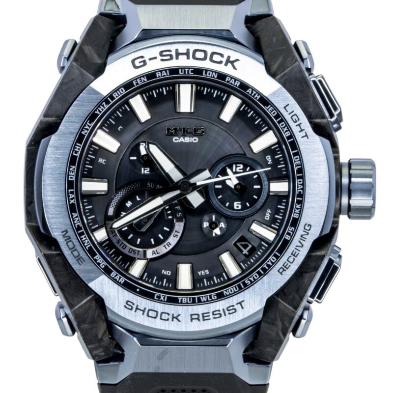 Casio G-Shock MT-G Analog Smartphone Link Black Dial Solar MTG-B4000B-1A2 200M Men's Watch