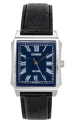 Casio Standard Analog Leather Strap Blue Dial Quartz MTP-B190L-2BV Men's Watch