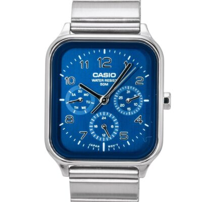 Casio Standard Analog Stainless Steel Blue Dial Quartz MTP-M306D-2AV Men's Watch