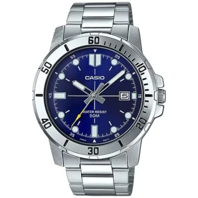 Casio Sport Collection Diver 50m - Blue (MTP-VD01D-2EVUDF) Men WATCHES