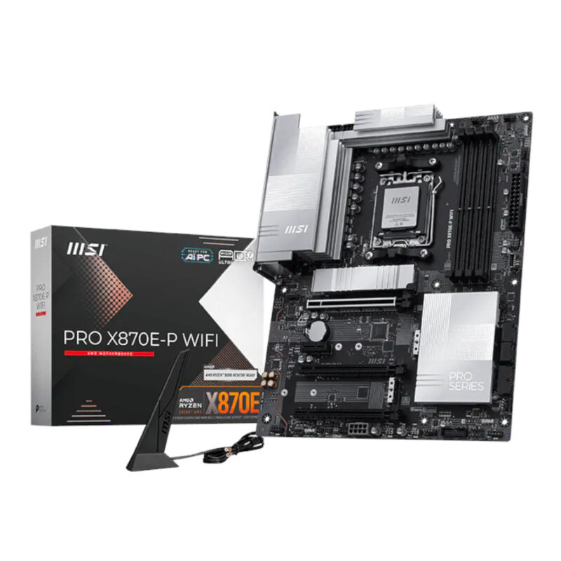 PRO-X870E-PWIFI_MSI-PRO-X870E-P-WIFI-AM5-ATX-Motherboard_wr_01 MSI PRO X870E-P WIFI AM5 ATX Motherboard