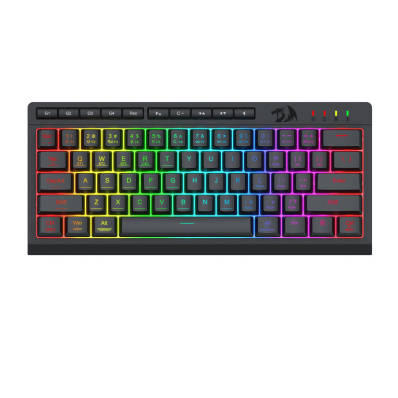 RD-K522RGB-PRO_Redragon-SHIVA-K522-PRO-RGB-Wireless-Gaming-Keyboard-Black_Main Redragon SHIVA K522 PRO RGB Wireless Gaming Keyboard- Black