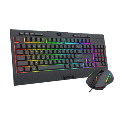 Redragon S151 Gaming Keyboard and Mouse Combo-Black