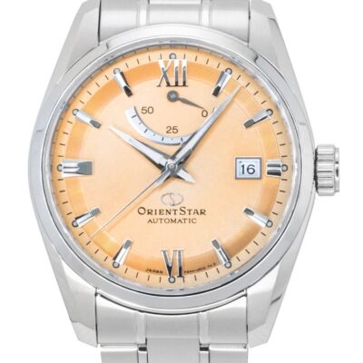 Orient Star Contemporary Stainless Steel Copper Dial Automatic RE-AU0108G 100M Men's Watch