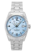 Orient Star Contemporary Stainless Steel Ice Blue Dial Automatic RE-AU0109L 100M Men's Watch