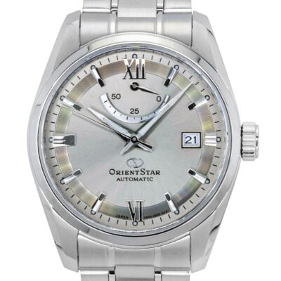 Orient Star Contemporary Stainless Steel Grey Dial Automatic RE-AU0110N 100M Men's Watch