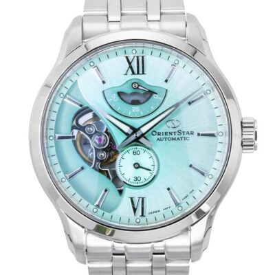 Orient Star Contemporary Limited Edition Open Heart Mint Green Automatic RE-AV0B11E 100M Men's Watch