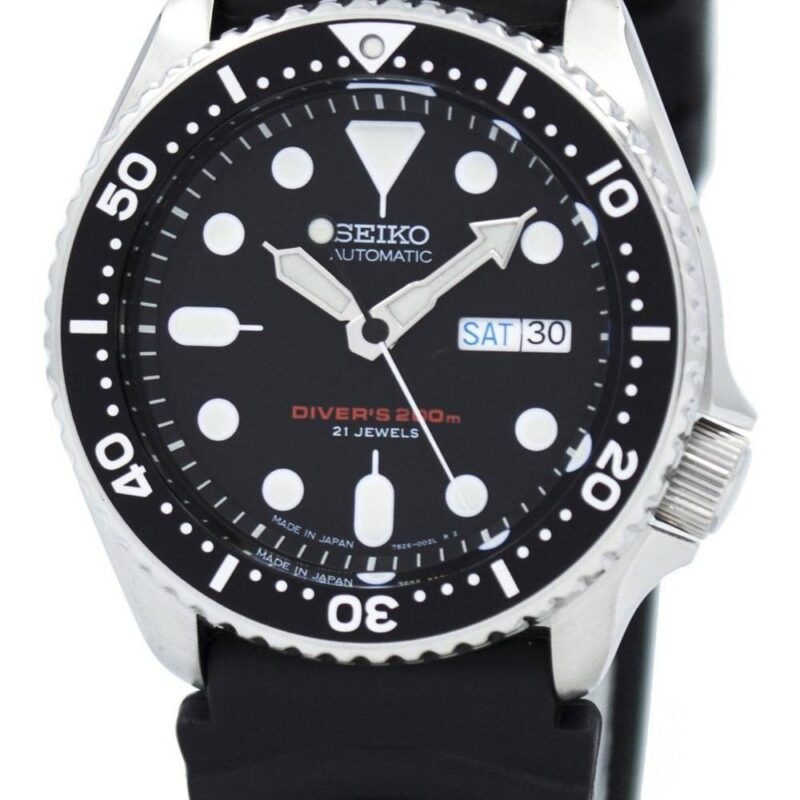 Refurbished Seiko Automatic Diver's Japan Made SKX007 SKX007J1 SKX007J 200M Men's Watch