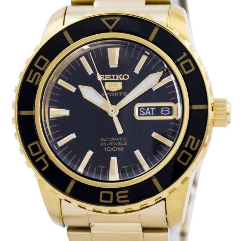 Refurbished Seiko 5 Sports Automatic SNZH60 SNZH60K1 SNZH60K Men's Watch Refurbished Seiko 5 Sports Automatic SNZH60 SNZH60K1 SNZH60K Men's Watch