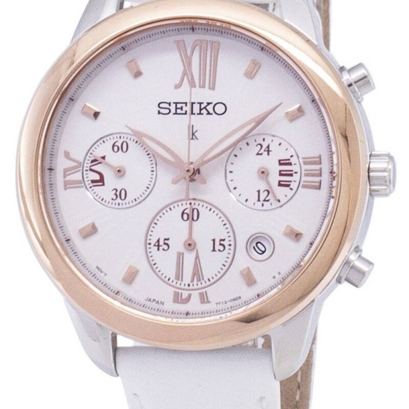 Refurbished Seiko Lukia Chronograph Quartz SRWZ84 SRWZ84P1 SRWZ84P Women's Watch