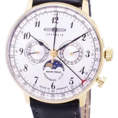 Refurbished Zeppelin Series LZ 129 Hindenburg Germany Made 7038-1 70381 Men's Watch