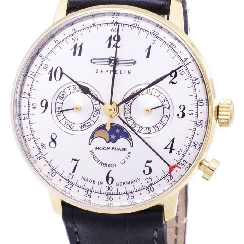 Refurbished Zeppelin Series LZ 129 Hindenburg Germany Made 7038-1 70381 Men's Watch Refurbished Zeppelin Series LZ 129 Hindenburg Germany Made 7038-1 70381 Men's Watch