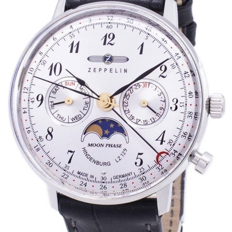 Refurbished Zeppelin Series LZ 129 Hindenburg Germany Made 7037-1 70371 Men's Watch