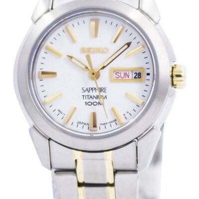 Refurbished Seiko Sapphire Titanium Quartz 100M SXA115 SXA115P1 SXA115P Women's Watch