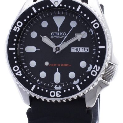 Refurbished Seiko Automatic Diver SKX007 SKX007K1 SKX007K Rubber Band Men's Watch