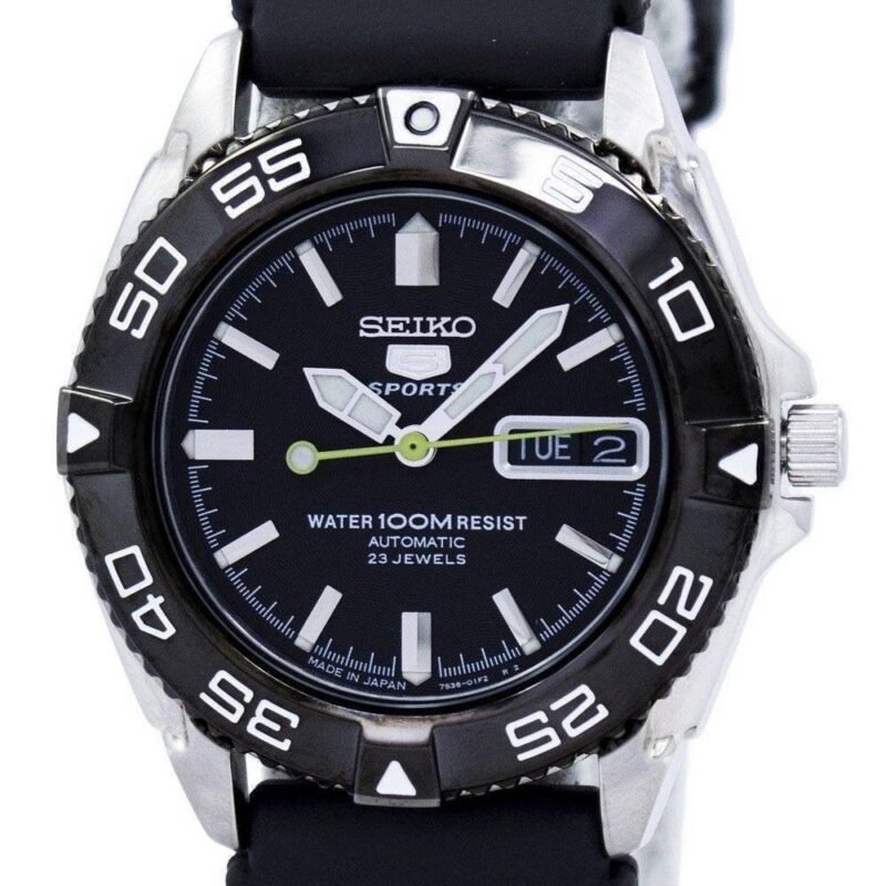 Refurbished Seiko 5 Sports Automatic Japan Made 23 Jewels SNZB23J2 Men's Watch