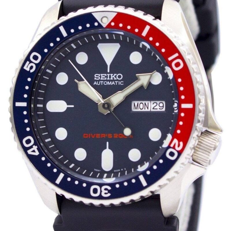 Refurbished Seiko Automatic Diver's SKX009 SKX009K1 SKX009K Men's Watch