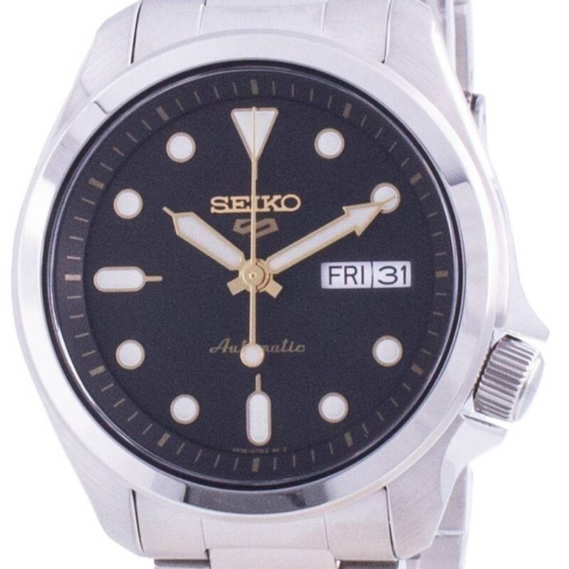 Refurbished Seiko 5 Sports Black Dial Automatic SRPE57 SRPE57K1 SRPE57K 100M Men's Watch Refurbished Seiko 5 Sports Black Dial Automatic SRPE57 SRPE57K1 SRPE57K 100M Men's Watch
