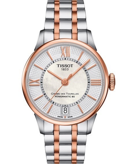 Tissot Chemin Des Tourelles Powermatic 80 (T0992072211802) Women WATCHES Tissot Chemin Des Tourelles Powermatic 80 (T0992072211802) Women WATCHES