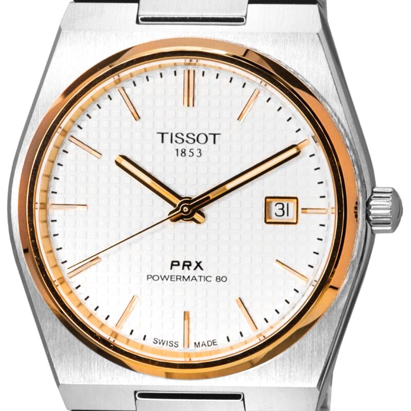 Tissot PRX T-Classic Powermatic 80 Silver Dial T137.407.21.031.00 T1374072103100 100M Men's Watch Tissot PRX T-Classic Powermatic 80 Silver Dial T137.407.21.031.00 T1374072103100 100M Men's Watch