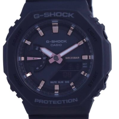 Refurbished Casio G-Shock Analog Digital Black Dial Quartz GMA-S2100-1A 200M Women's Watch