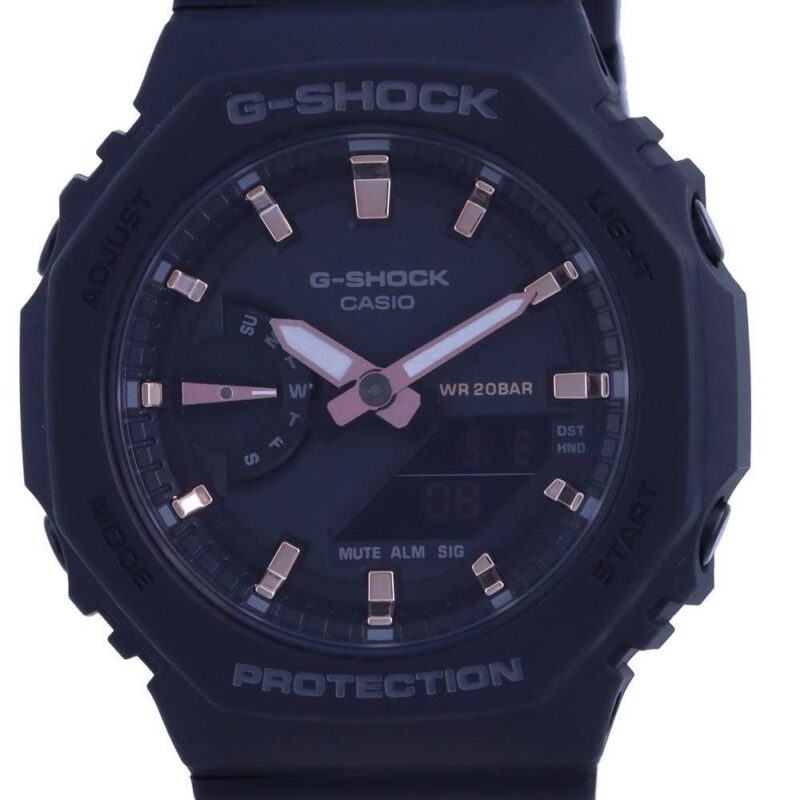 Refurbished Casio G-Shock Analog Digital Black Dial Quartz GMA-S2100-1A 200M Women's Watch Refurbished Casio G-Shock Analog Digital Black Dial Quartz GMA-S2100-1A 200M Women's Watch