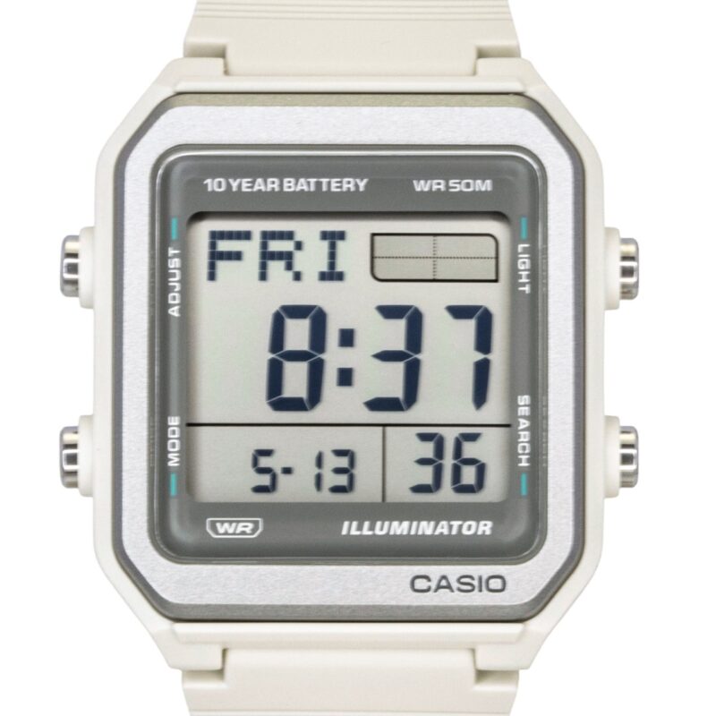 Casio Digital Resin Strap Quartz W-221H-8AV Unisex Watch