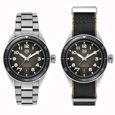 Tag Heuer Autavia Special Packaging 2 Straps (WBE5114.EB0173) Men WATCHES