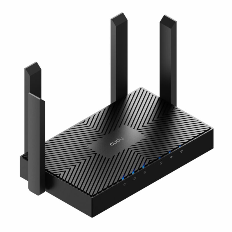 WR3000E_CUDY-AX3000-Gb-Dual-Band-Wi-Fi-6-Mesh-Router-Blk_01 Cudy AX3000 5-Port Gigabit Dual-Band Wi-Fi 6 Mesh Router – Black