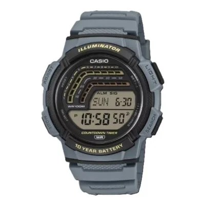 Casio Sport Illuminator - 10 Years Battery - Blue (WS-1800-2AVEF) Men WATCHES