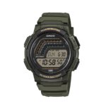 Casio Sport Illuminator - 10 Years Battery - Green (WS-1800-3AVEF) Men WATCHES
