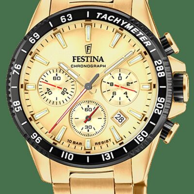 Festina Men's Chronograph 45mm Stainless Steel Watch (F20634_6)