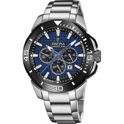 Festina Men's Chronograph 47mm Ss Ip Black Watch (F20641_2)