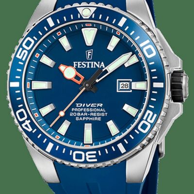 Festina Men's 45mm Stainless Steel Watch (F20664_1)