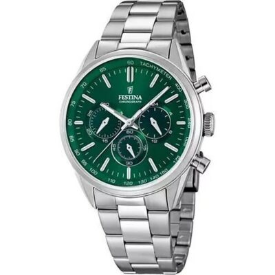 Festina Men's Chronograph 44mm Stainless Steel Watch (F16820_R)