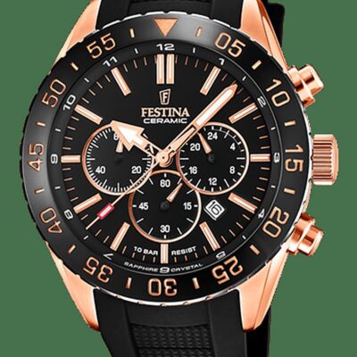 Festina Men's 44mm Ceramic Watch (F20516_2)