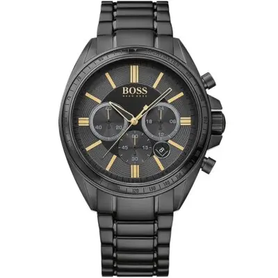 Hugo Boss Watch Men Black Metal Driver 1513277