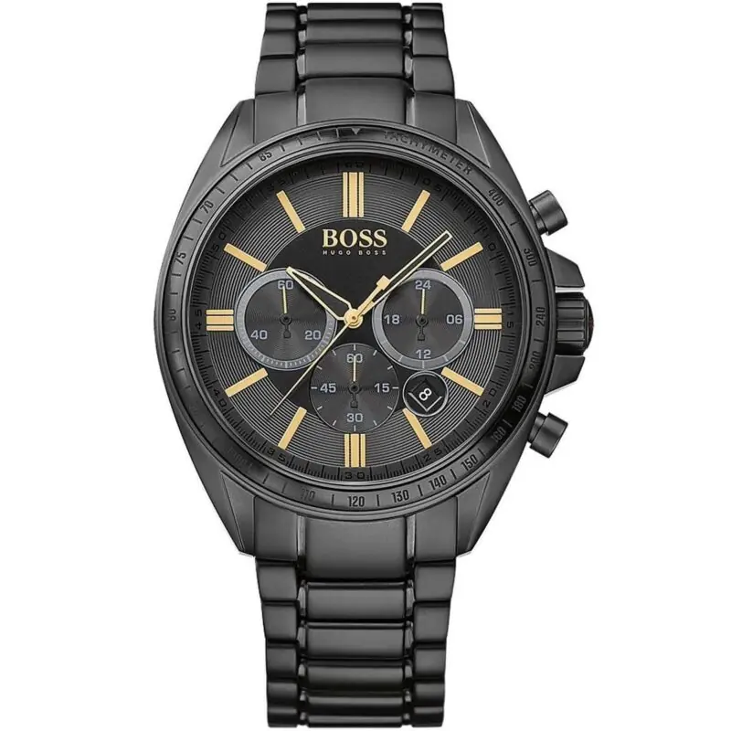Hugo Boss Watch Men Black Metal Driver 1513277
